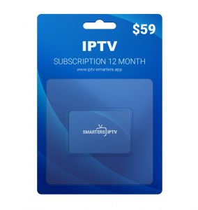 iptv subscription 12 month