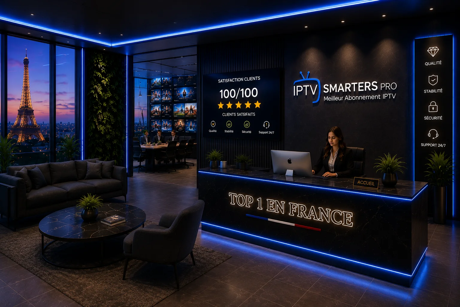 Support IPTV Smarters Pro France