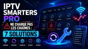 IPTV Smarters Pro ne charge pas les chaînes avec écran de chargement, erreur et 7 solutions de dépannage