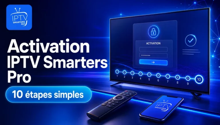 Activation IPTV Smarters Pro en 10 étapes simples
