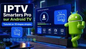 IPTV Smarters Pro sur Android TV – tutoriel d’installation en 10 étapes simples