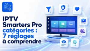 IPTV Smarters Pro catégories : illustration des 7 réglages à comprendre