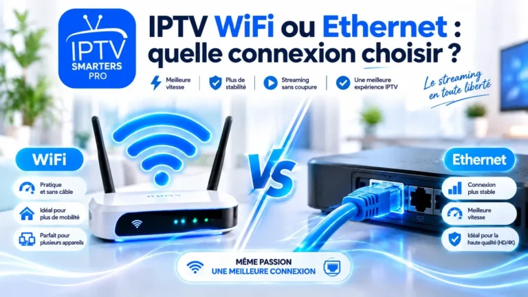 IPTV WiFi ou Ethernet : quelle connexion choisir ?