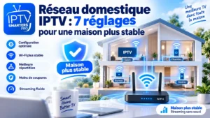 Réseau domestique IPTV : 7 réglages pour une maison plus stable