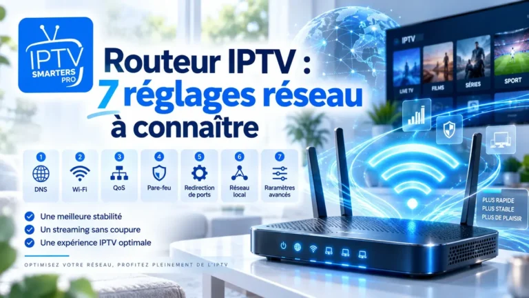 Routeur IPTV : 7 réglages réseau à connaître