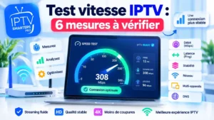 Test vitesse IPTV : 6 mesures à vérifier pour analyser la connexion
