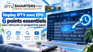 Replay IPTV avec EPG pour retrouver un programme passé