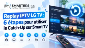 Replay IPTV LG TV avec Catch-Up sur Smart TV