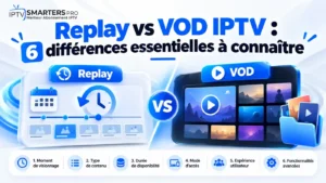 Replay vs VOD IPTV : 6 différences essentielles entre replay et vidéo à la demande